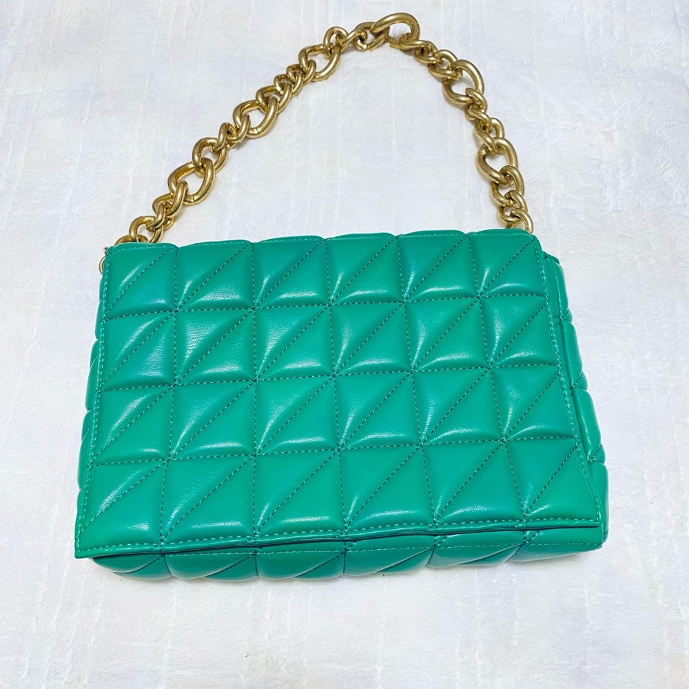 Green Shoulder Bag